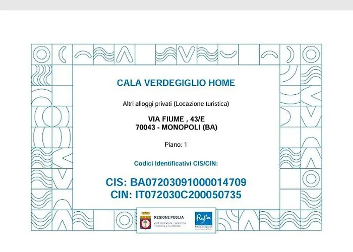 Apartment Cala Verdegiglio Monopoli